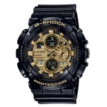 Ficha técnica e caractérísticas do produto Relógio Casio Masculino G-Shock Anadigi GA-140GB-1A1DR