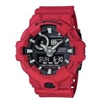 Ficha técnica e caractérísticas do produto Relógio Casio Masculino G-Shock GA-700-4ADR Vermelho