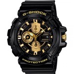 Ficha técnica e caractérísticas do produto Relógio Casio Masculino Preto G-Shock GAC-100BR-1ADR