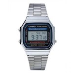 Ficha técnica e caractérísticas do produto Relógio Casio Unissex A168WA-1WDF