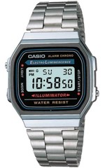 Ficha técnica e caractérísticas do produto Relógio Casio Unissex Vintage A168wa-1wdf
