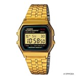 Ficha técnica e caractérísticas do produto Relógio Casio Vintage Digital Dourado A159WGEA-1DF