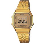 Ficha técnica e caractérísticas do produto Relógio Casio Vintage Digital La680wga-9df Dourado