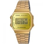 Relógio Casio Vintage Dourado - A168WEGM-9DF