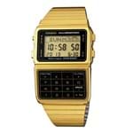 Ficha técnica e caractérísticas do produto Relógio Casio Vintage Masculino Dourado Digital Dbc-611G-1Df