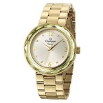Ficha técnica e caractérísticas do produto Relógio Champion Crystal Feminino Dourado CN27134H