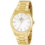 Ficha técnica e caractérísticas do produto Relógio Champion Dourado Elegance Feminino - CN26546H