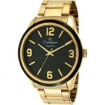 Ficha técnica e caractérísticas do produto Relógio Champion Dourado Feminino Elegance WR CN27232U