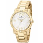 Ficha técnica e caractérísticas do produto Relógio Champion Elegance - CN27634H - Dourado