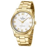 Ficha técnica e caractérísticas do produto Relógio Champion Feminino Aço Dourado CN29883J