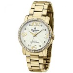 Ficha técnica e caractérísticas do produto Relógio Champion Feminino Ref: Ch24768h Casual Dourado