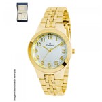 Ficha técnica e caractérísticas do produto Relógio Champion Feminino Ref: Cn20426w Dourado + Semijóia
