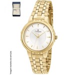 Ficha técnica e caractérísticas do produto Relógio Champion Feminino Ref: Cn28400w Dourado + Semijóia