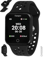 Ficha técnica e caractérísticas do produto Relógio Champion Smartwatch Bluetooth Preto Unissex