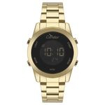 Ficha técnica e caractérísticas do produto Relógio Condor Feminino Bracelete Digital Dourado Cobj3279aa/4p
