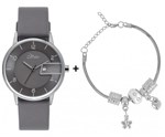 Ficha técnica e caractérísticas do produto Relógio Condor Feminino Eterna Bracelete Prata com Pulseira - Cogl10br/k2c