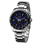Ficha técnica e caractérísticas do produto Relógio Curren Masculino Analógico Casual Azul 8107 Premium