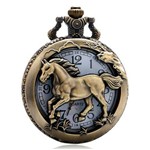Ficha técnica e caractérísticas do produto Relógio de Bolso Cavalo