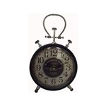Ficha técnica e caractérísticas do produto Relógio de Mesa de Ferro Vintage Pequeno