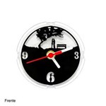 Ficha técnica e caractérísticas do produto Relógio de Mesa Decorativo Namorados - Preto