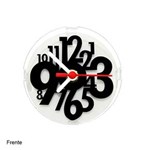 Ficha técnica e caractérísticas do produto Relógio de Mesa Decorativo Números Modelo 4 - Preto