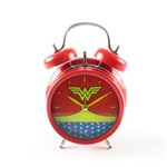 Ficha técnica e caractérísticas do produto Relógio de Mesa Despertador Mulher Maravilha