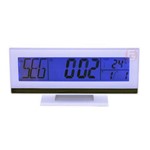 Ficha técnica e caractérísticas do produto Relógio de Mesa Digital Despertador Temperatura