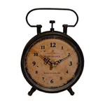 Ficha técnica e caractérísticas do produto Relógio de Mesa Paris France Oldway Preto - Preto