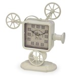 Ficha técnica e caractérísticas do produto Relógio de Mesa Projetor Vintage 32cm - Espressione