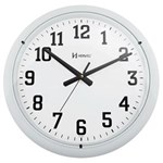 Ficha técnica e caractérísticas do produto Relógio 6129 de Parede 40 Cm Branco Fosco Grande Herweg