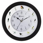 Ficha técnica e caractérísticas do produto Relógio de Parede Canto dos Pássaros Brasileiros Herweg 6370-34