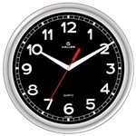 Ficha técnica e caractérísticas do produto Relógio de Parede D30 New York 5396/05 30cm Prata Haller