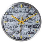 Ficha técnica e caractérísticas do produto Relógio de Parede Dc Comics Preto e Branco