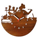 Ficha técnica e caractérísticas do produto Relógio de Parede Decorativo Chefe