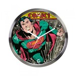 Ficha técnica e caractérísticas do produto Relógio de Parede Decorativo - Dc Comics - Superman - Metrópole