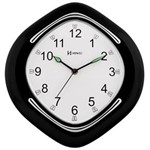 Ficha técnica e caractérísticas do produto Relógio de Parede Decorativo Herweg Preto 6124-34