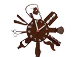 Ficha técnica e caractérísticas do produto Relógio de Parede Decorativo - Modelo Barbearia - me Criative