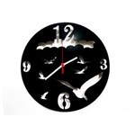 Ficha técnica e caractérísticas do produto Relógio de Parede Decorativo - Modelo Pássaros