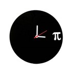 Ficha técnica e caractérísticas do produto Relógio de Parede Decorativo - Modelo Pi