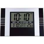 Ficha técnica e caractérísticas do produto Relógio de Parede Digital com Temperatura Data e Despertador Kenko Kk-5850