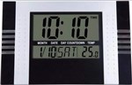 Ficha técnica e caractérísticas do produto Relógio de Parede Digital com Temperatura Data e Despertador Kenko KK-5850
