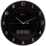 Ficha técnica e caractérísticas do produto Relógio de Parede Gigante Analógico Digital Calendário 6804