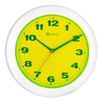 Ficha técnica e caractérísticas do produto Relógio de Parede Herweg Branco 21CM 660021-021