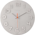 Ficha técnica e caractérísticas do produto Relógio de Parede Nextime Classy Branco