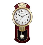 Ficha técnica e caractérísticas do produto Relógio de Parede Pêndulo Clássico Herweg 6392-179