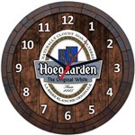 Relógio de Parede Quadro Tampa de Barril Cerveja Bebida W014