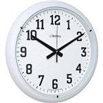 Ficha técnica e caractérísticas do produto Relógio de Parede Quartz Branco 40x40x5