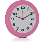 Relógio de Parede Quartz Rosa Baby - Herweg
