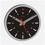 Ficha técnica e caractérísticas do produto Relógio de Parede Quick Time 30cm Preto Nextime