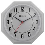 Ficha técnica e caractérísticas do produto Relógio de Parede Tradicional Herweg Cinza 6117-24